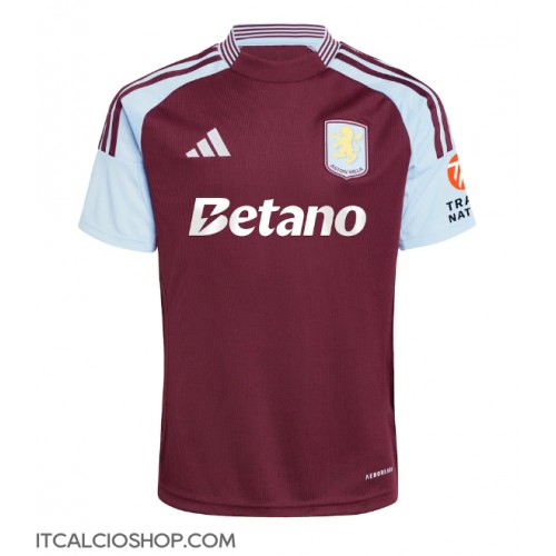 Aston Villa Ezri Konsa #4 Prima Maglia 2024-25 Manica Corta